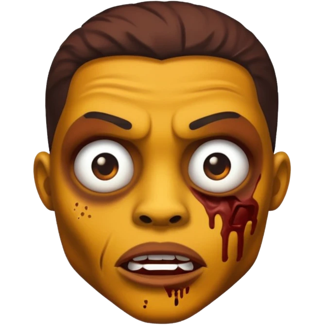 Zumbi moreno emoji