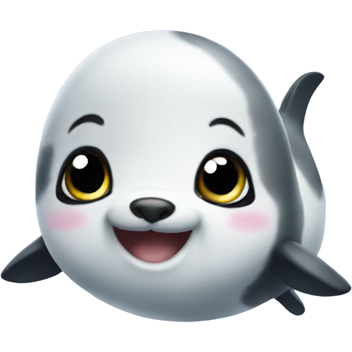 Cute vaquita emoji