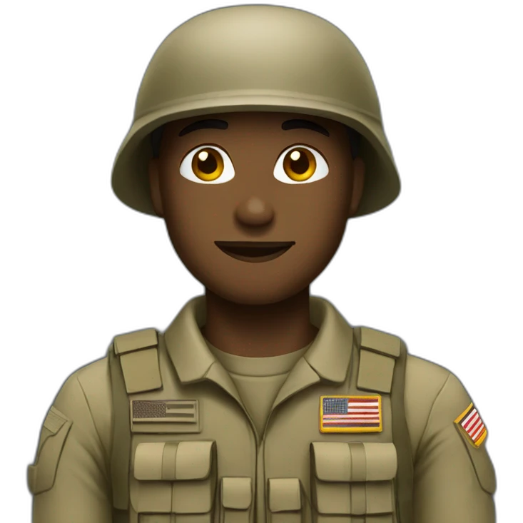 soldier emoji