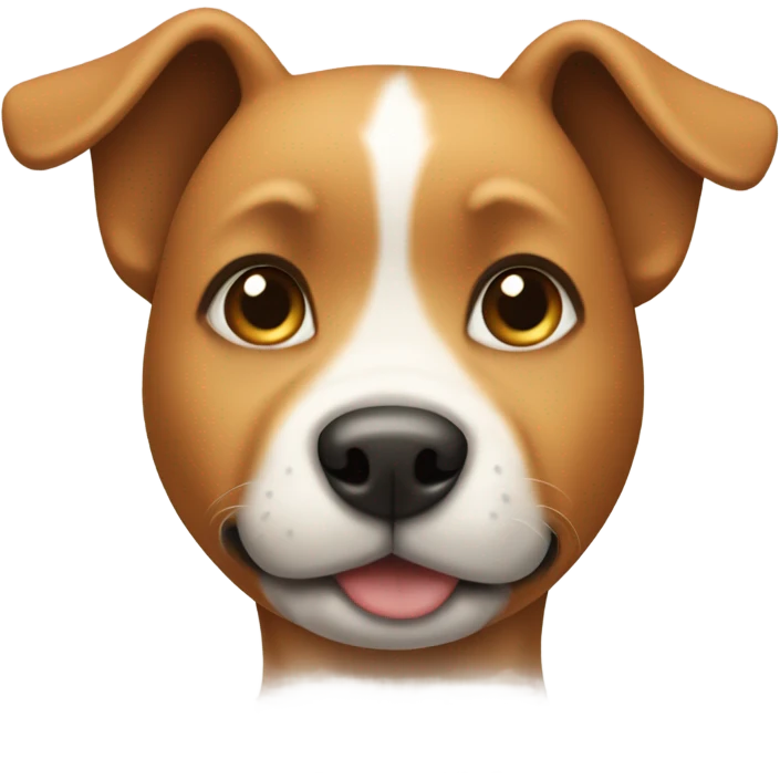 a pregnant dog emoji