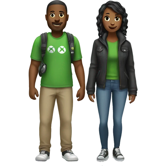 Couple with Xbox  emoji