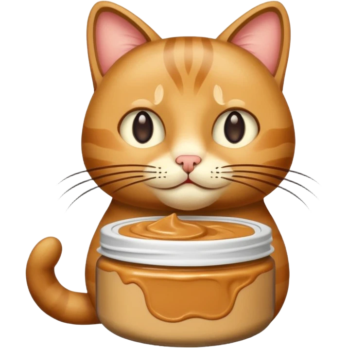 Peanut butter cat emoji