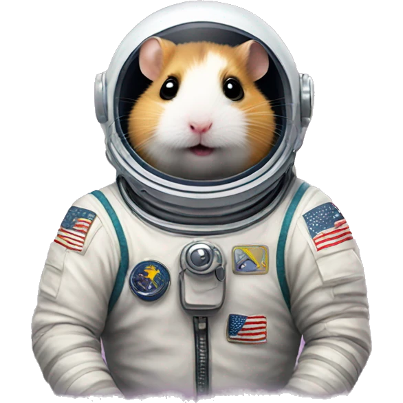 hamster astronaut emoji