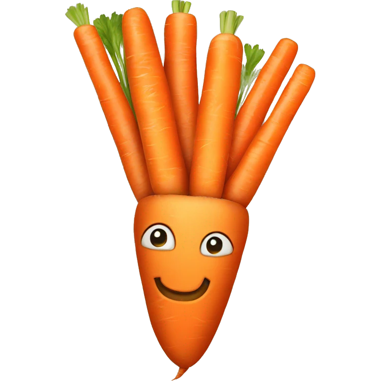 I like carrots emoji