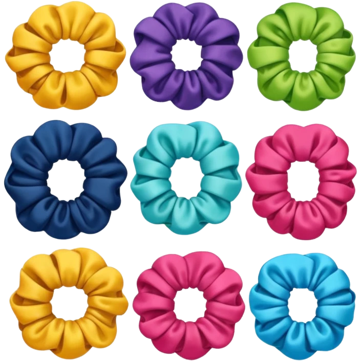 Hair scranches emoji