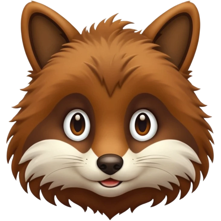 animal hanging with trees emoji