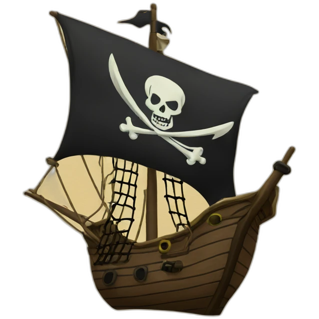 Pirate flag emoji