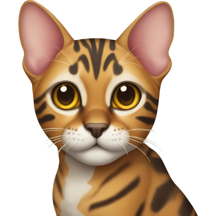 Bengal cat  emoji