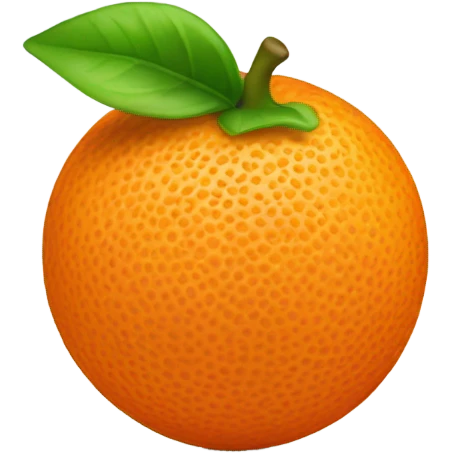 Orange emoji