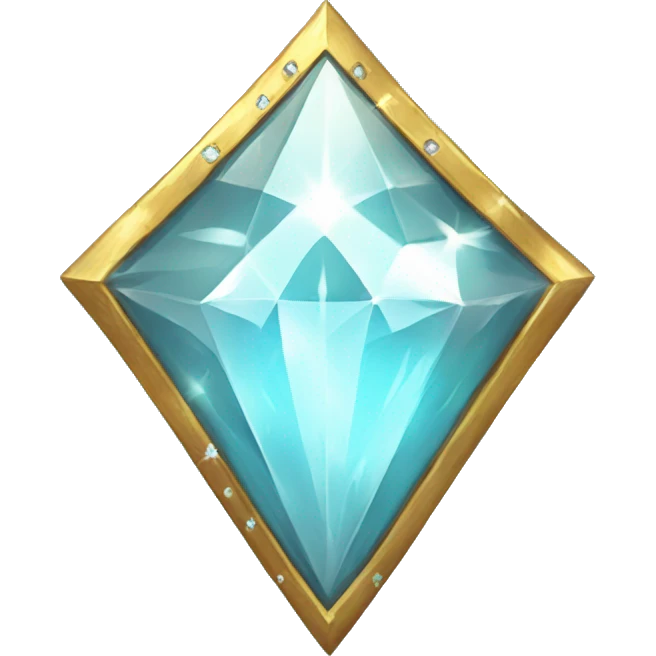 diamond shield of light emoji