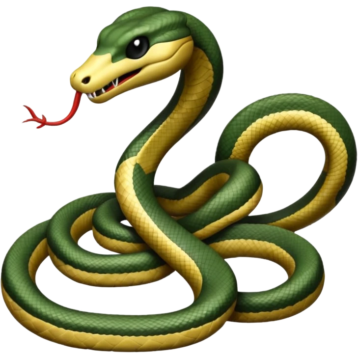 Text “blame snakes” emoji