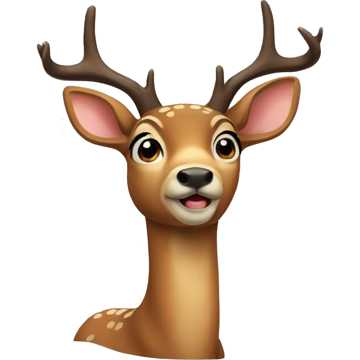 Deer emoji