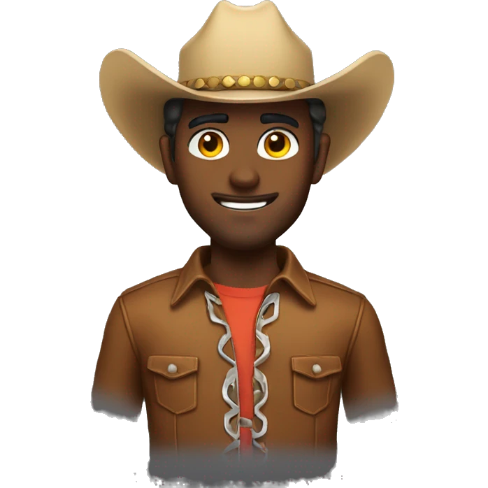 cowboy with 🤙 emoji