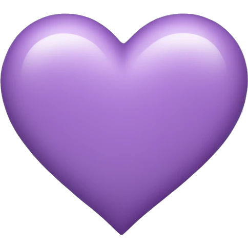 Light Purple Heart emoji  emoji