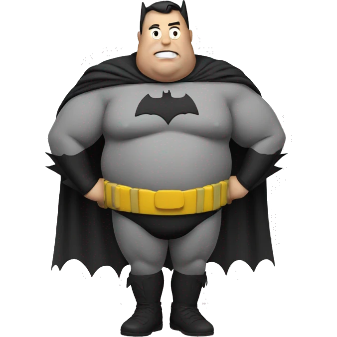 Fat Batman emoji
