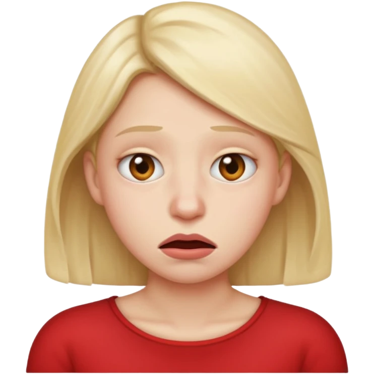 insecure face emoji, biting lower lip, raised shoulders, worried eyes emoji