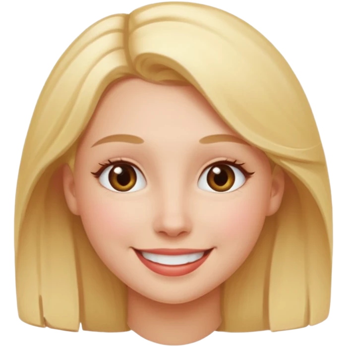 happy smiling woman emoji