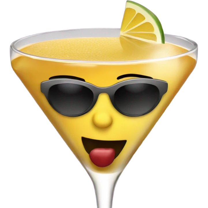 Pornstar martini  emoji