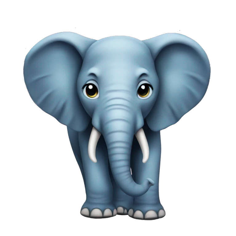 Elephant in the space  emoji