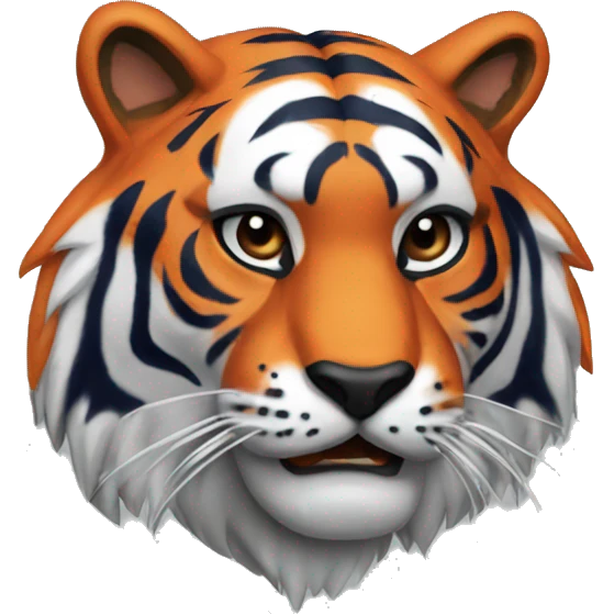 auburn tiger mascot emoji