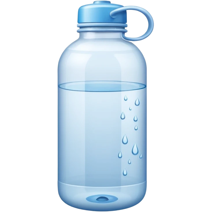water bottle emoji