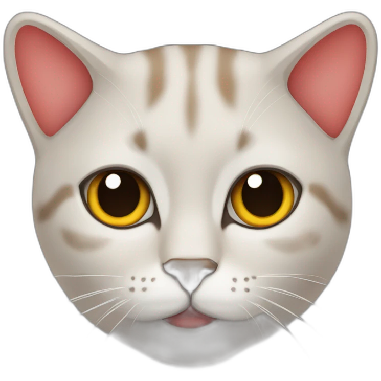 Gato + rojo emoji