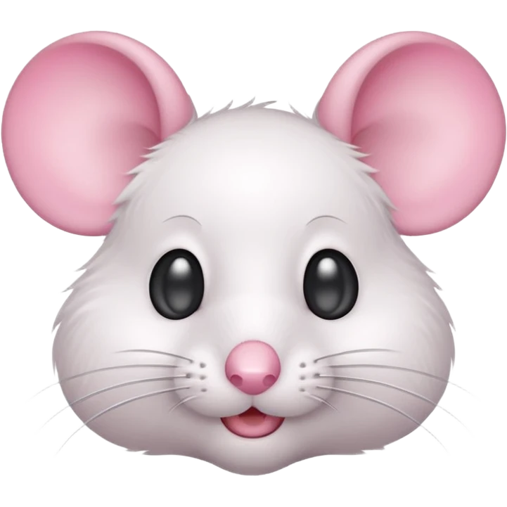 Mouse White emoji