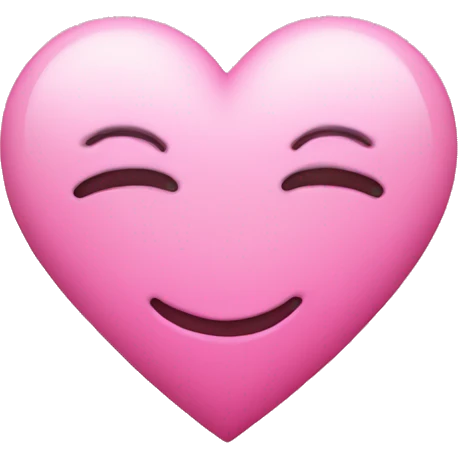 Heart pink pas te  emoji