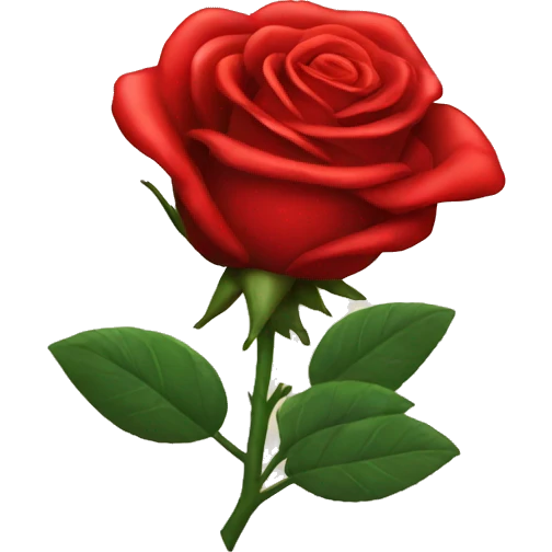 red roses emoji