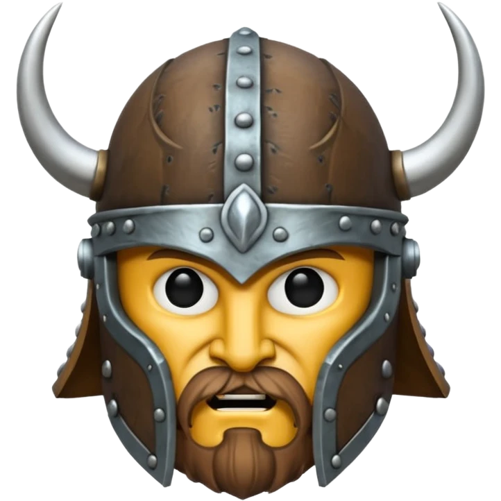 helmet, viking style emoji