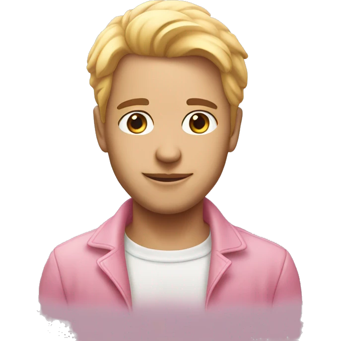 Pink pastel novel emoji