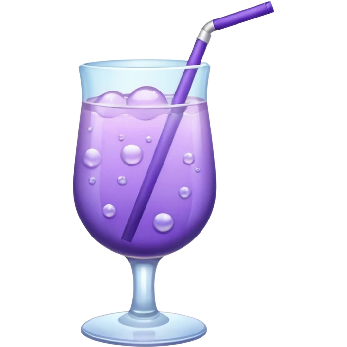 Lavender drink emoji