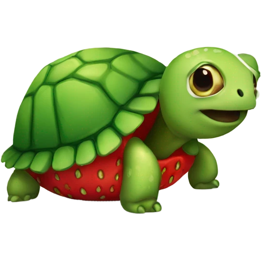 strawberry turtle  emoji