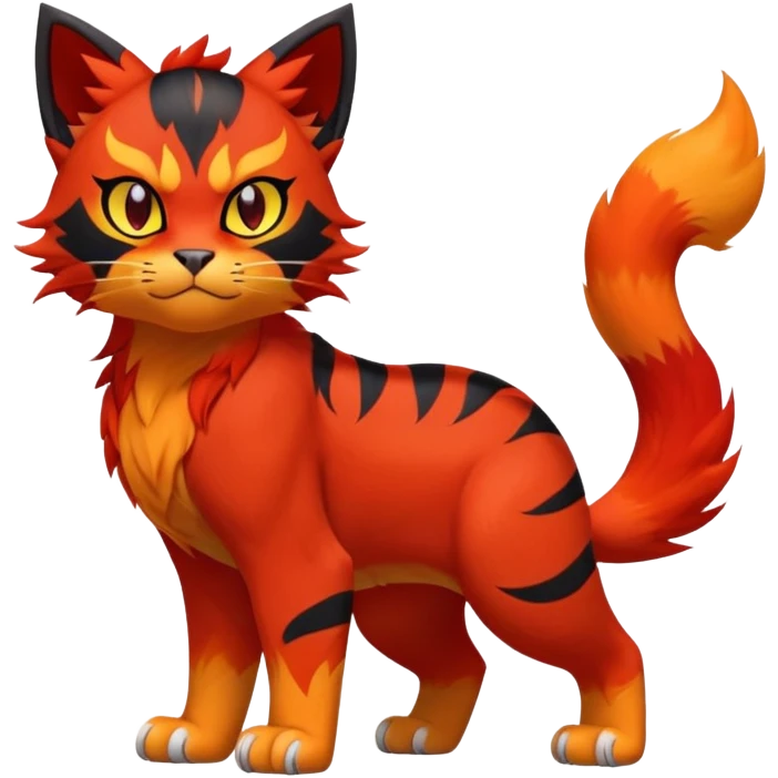 Litleo-Litten-Fakémon-hybrid-creature (full body)  emoji