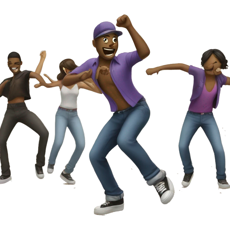 bailando emoji