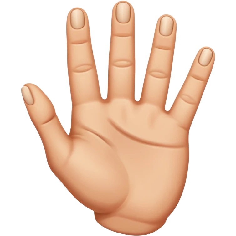 Shocker hand gesture  emoji