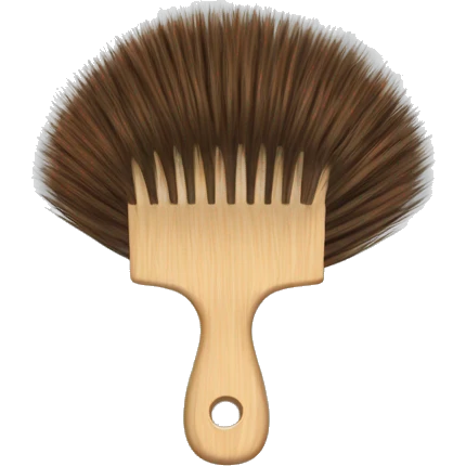 Brosse à cheveux emoji