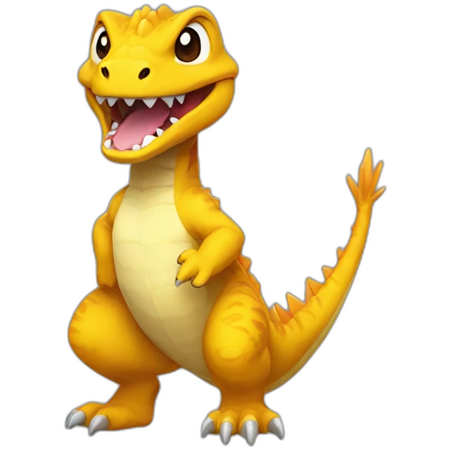 agumon guilon vmon happy emoji