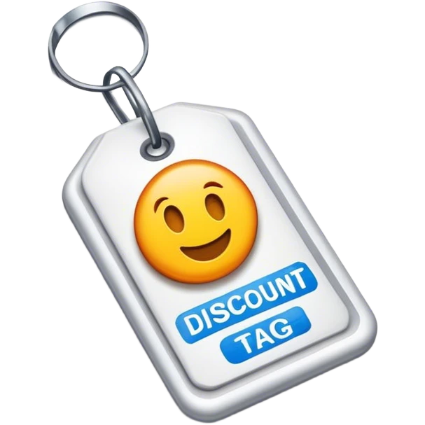 discount tag emoji