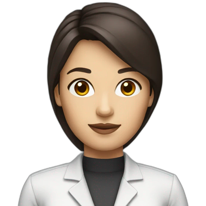 AI engineering  brunette  emoji