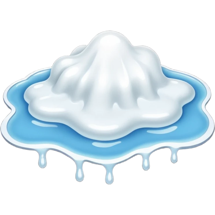 white goo emoji