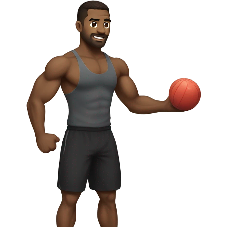 Gym bro emoji