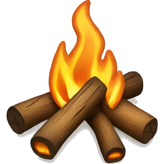 Campfire emoji
