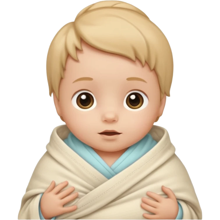 baby in a swaddle emoji