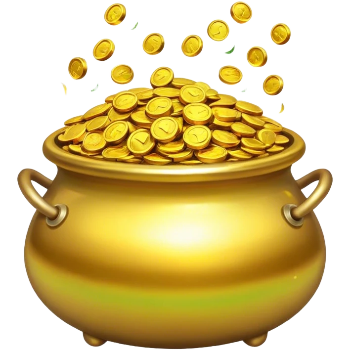Pot of gold emoji