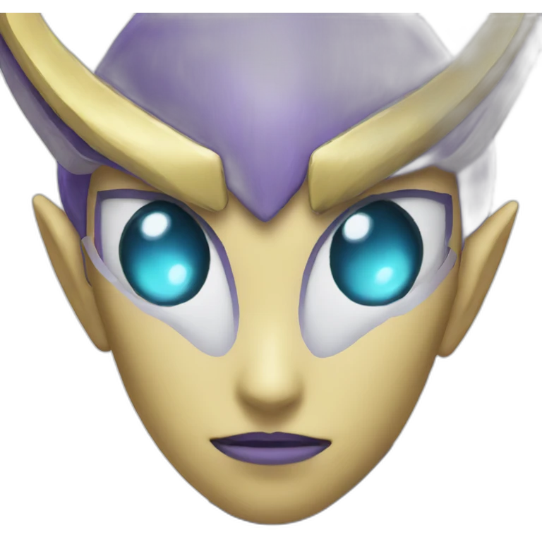 Lunala face emoji