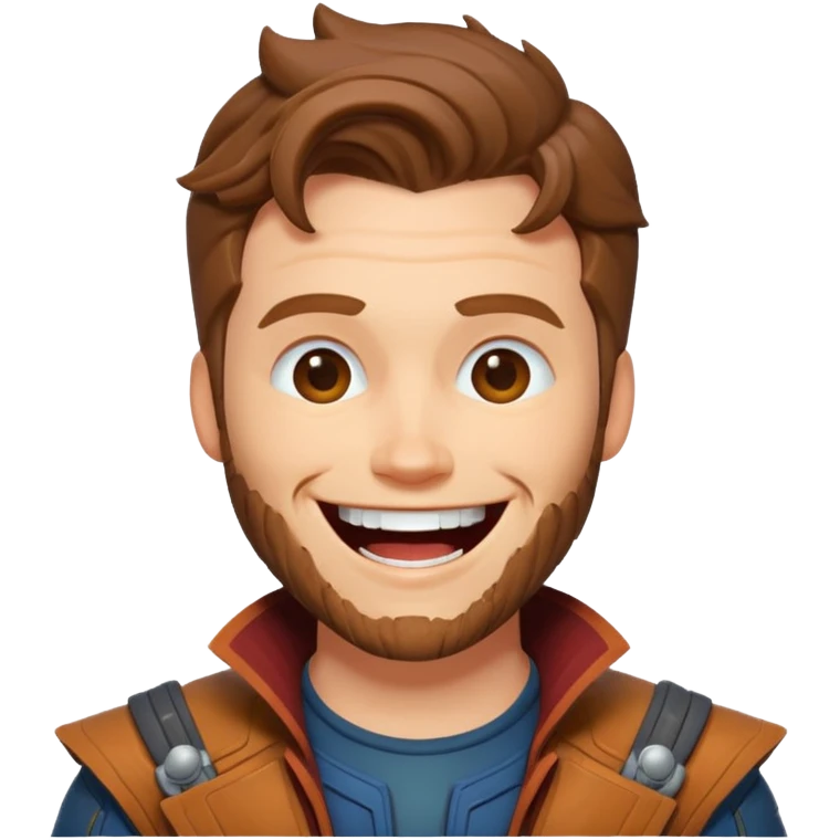 marvel rivals starlord face laugh emoji