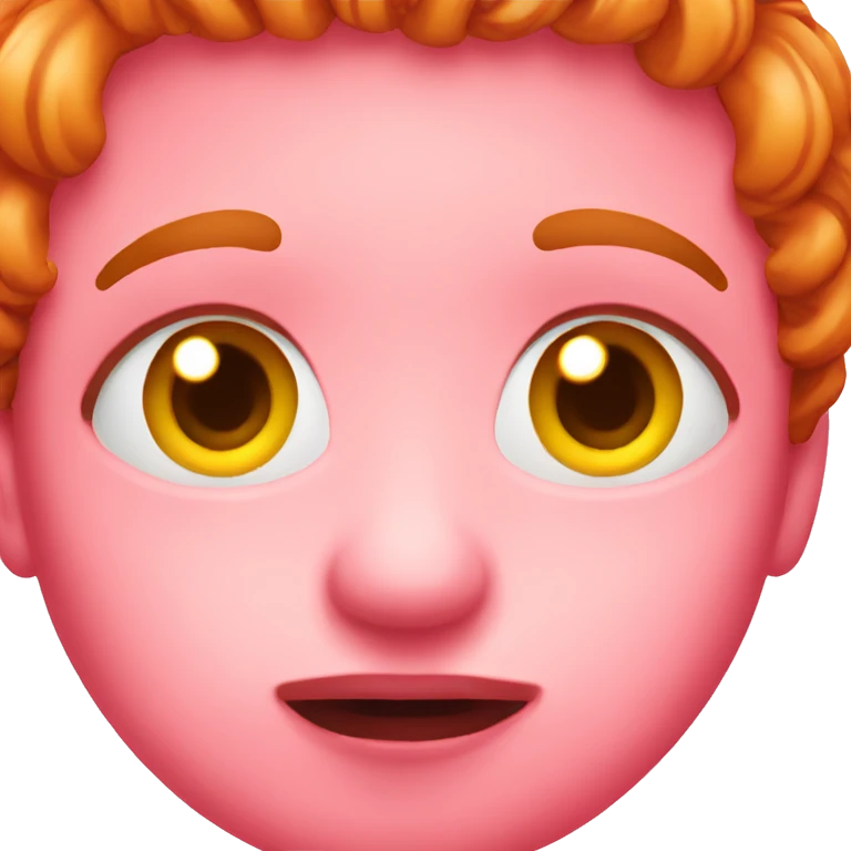 red candy face emoji