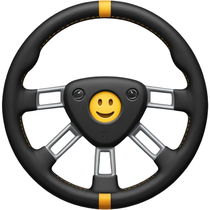 steering wheel emoji