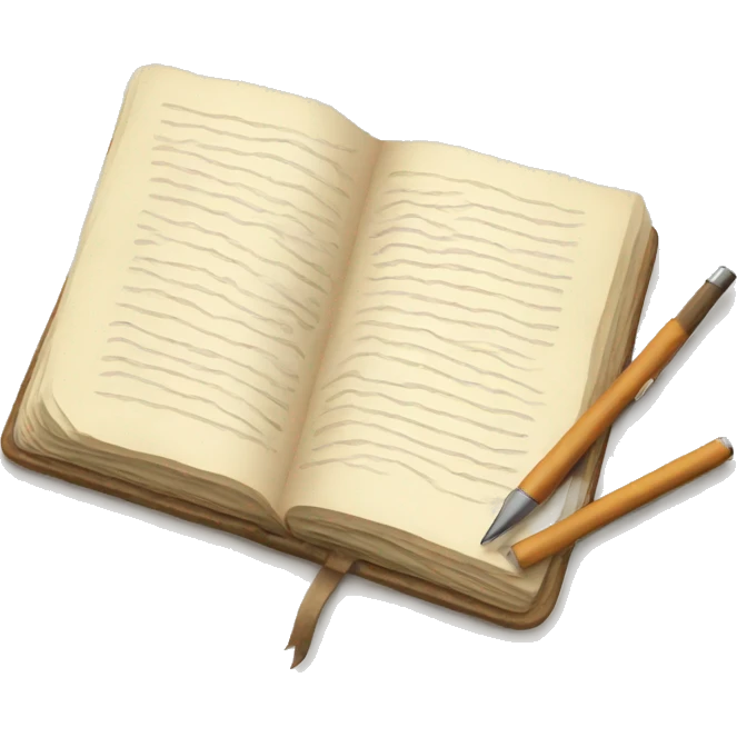 writing journal emoji